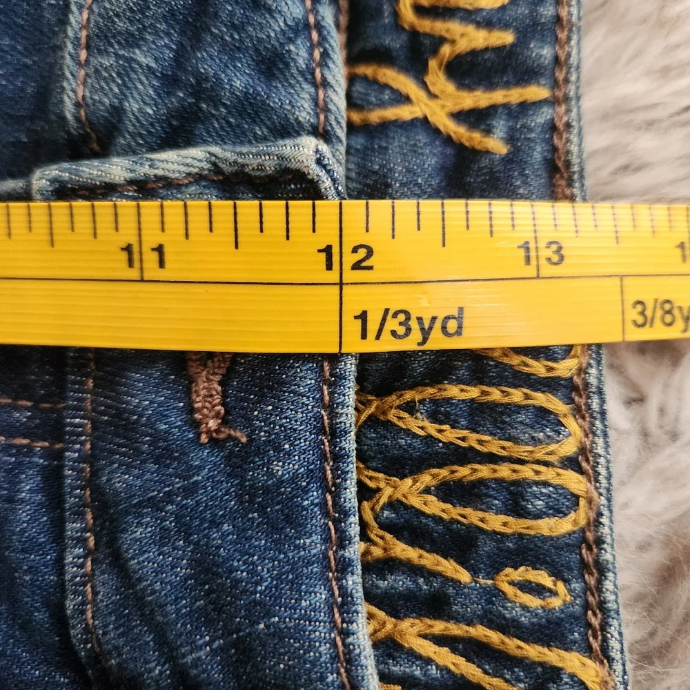 Free People Wrangler X Lainey‎ Wilson Wildflower Bell Bottom Jeans Women's